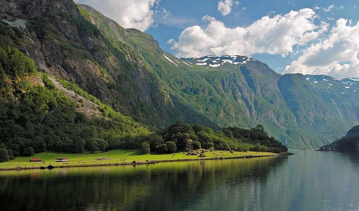 Фьорд Норвегия 1920*1080