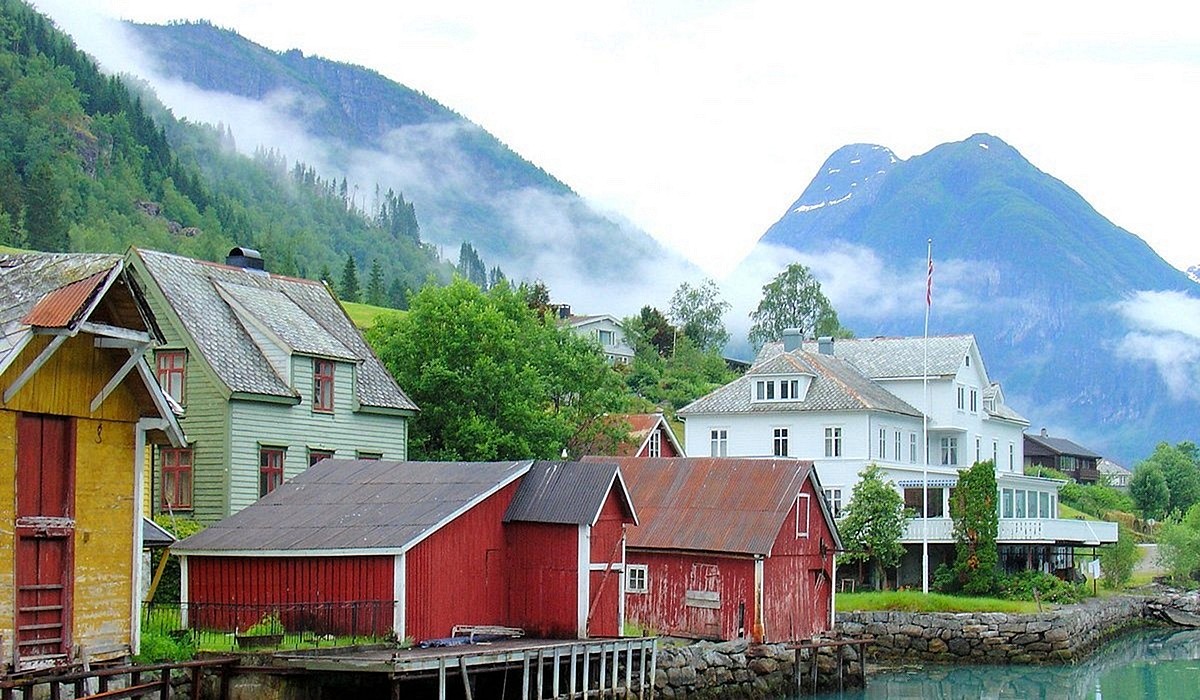 Гудванген Норвегия гостиница