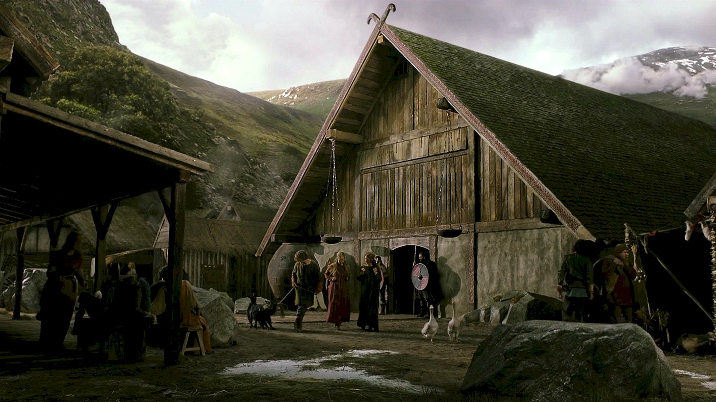 Каттегат деревня викингов