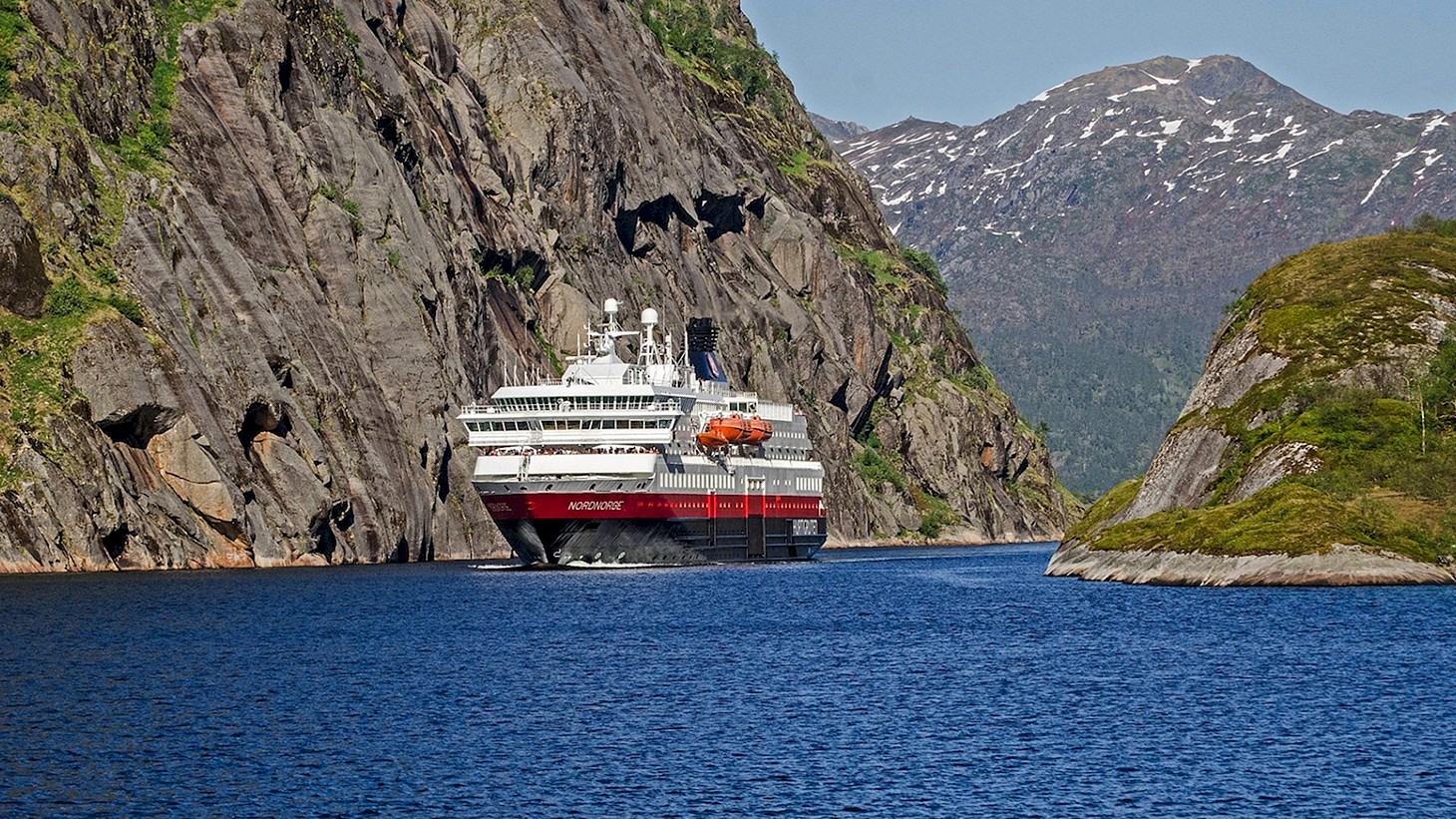 Морской круизный лайнер Норвегия