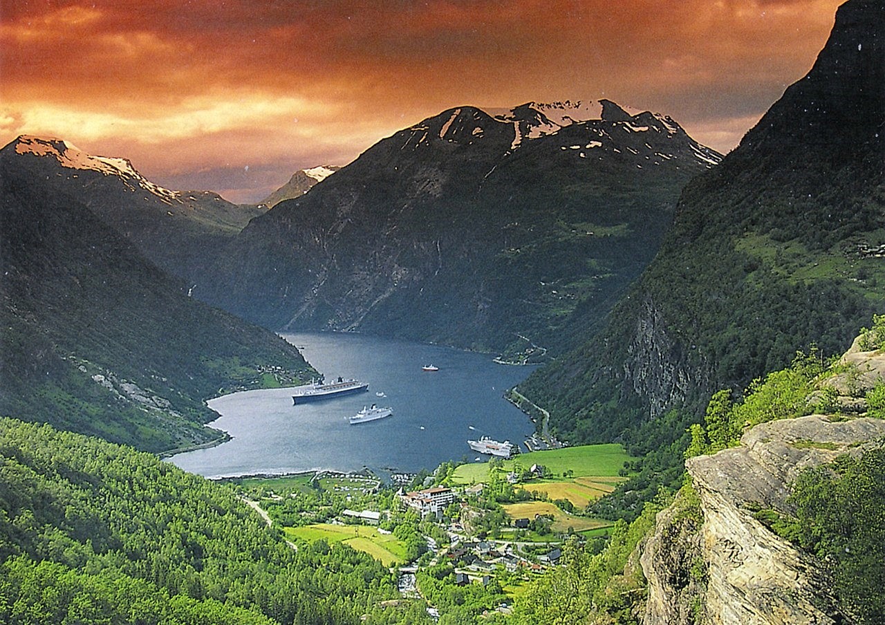 Нэр й-фьорд (48 фото) | Фьорды Норвегии