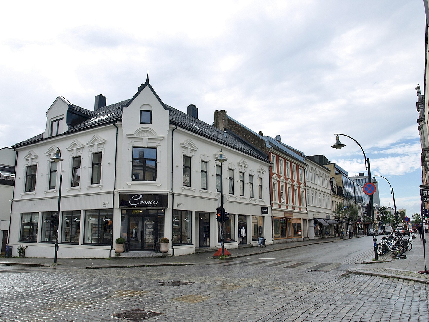 Норвегия Кристиансанн пешеходная улица