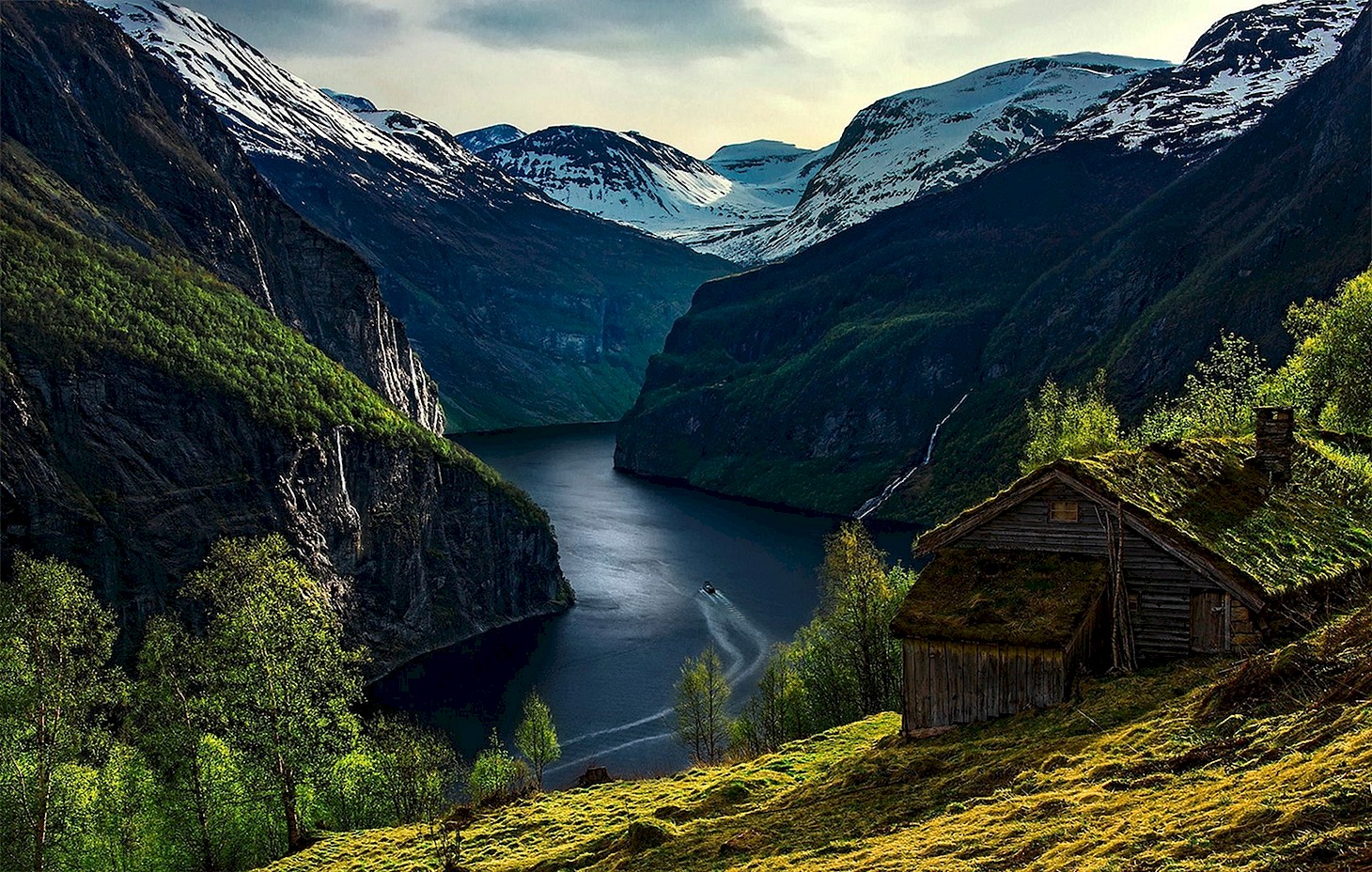 Норвегия природа фьорды