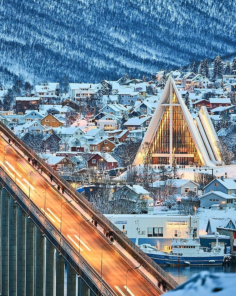 Норвежский город Тромсе