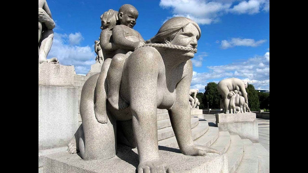 Осло парк скульптур Вигеланда