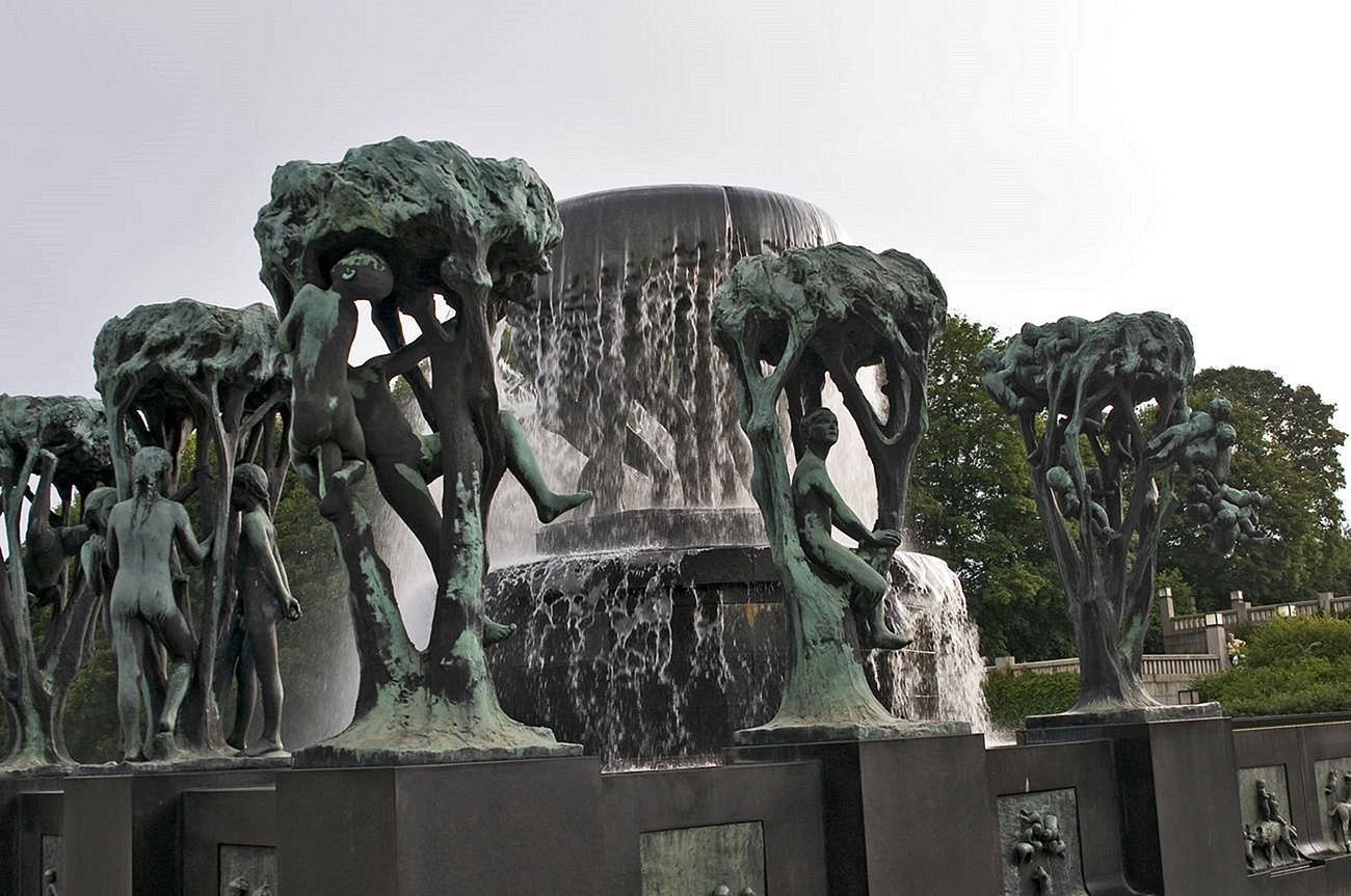 Парк Вигеланд скульптуры