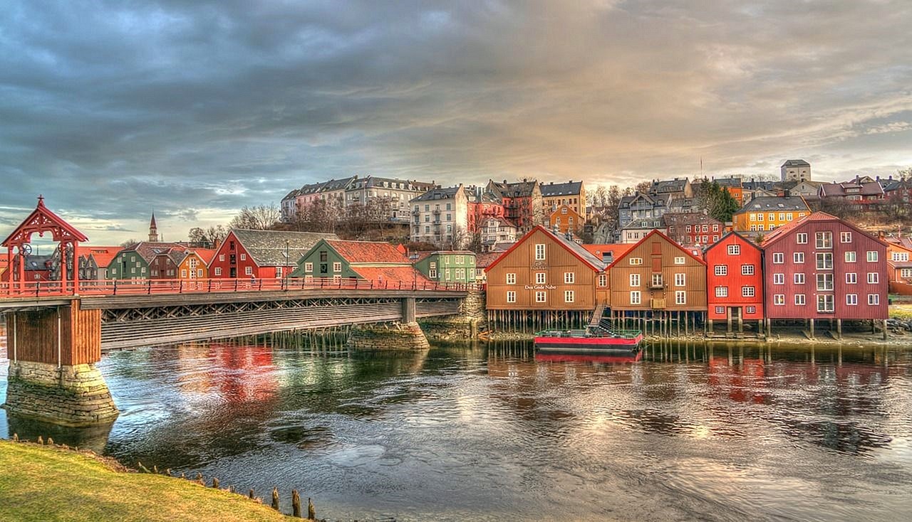 Трондхейм город в Норвегии