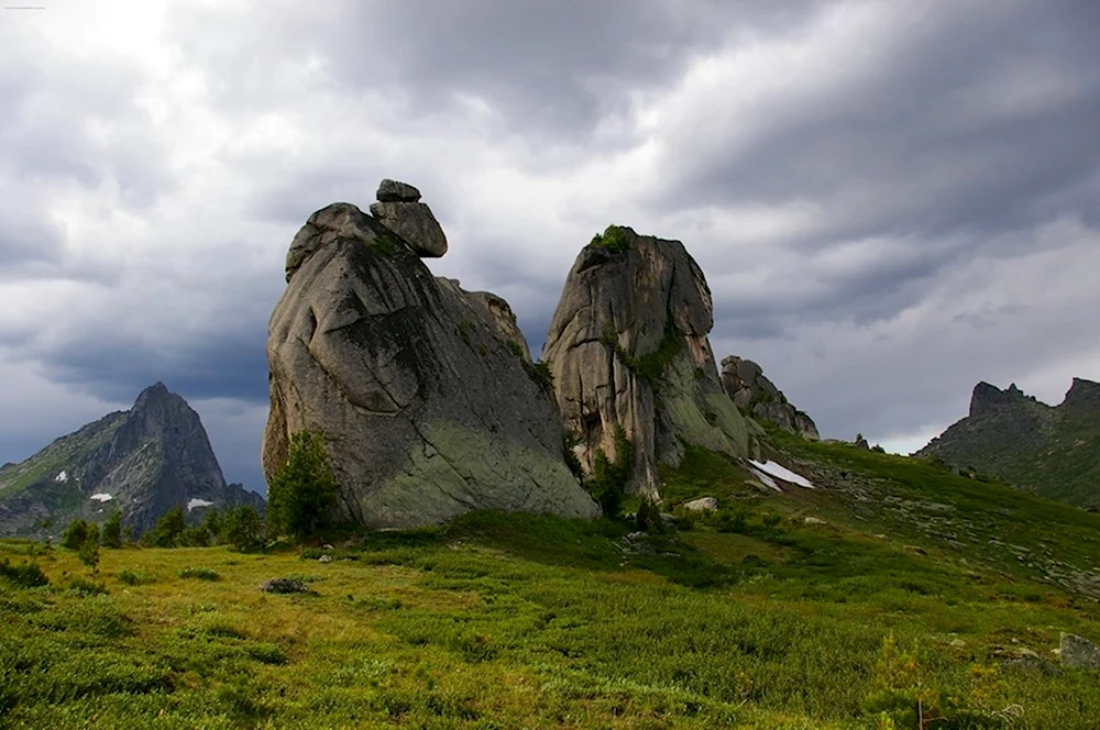 Гора Три Медведя Тыва (66 фото)