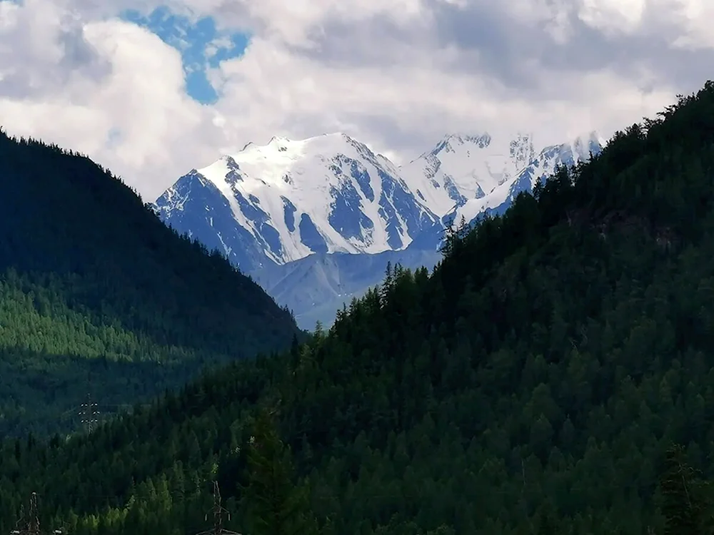 Долина Актру горный Алтай