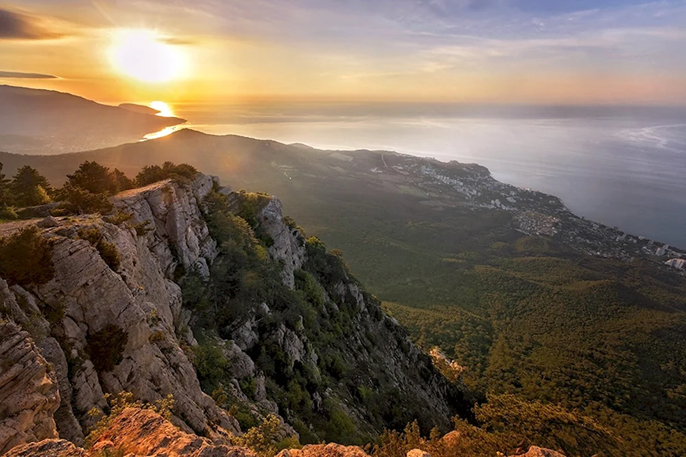 Плато ай Петри в Крыму