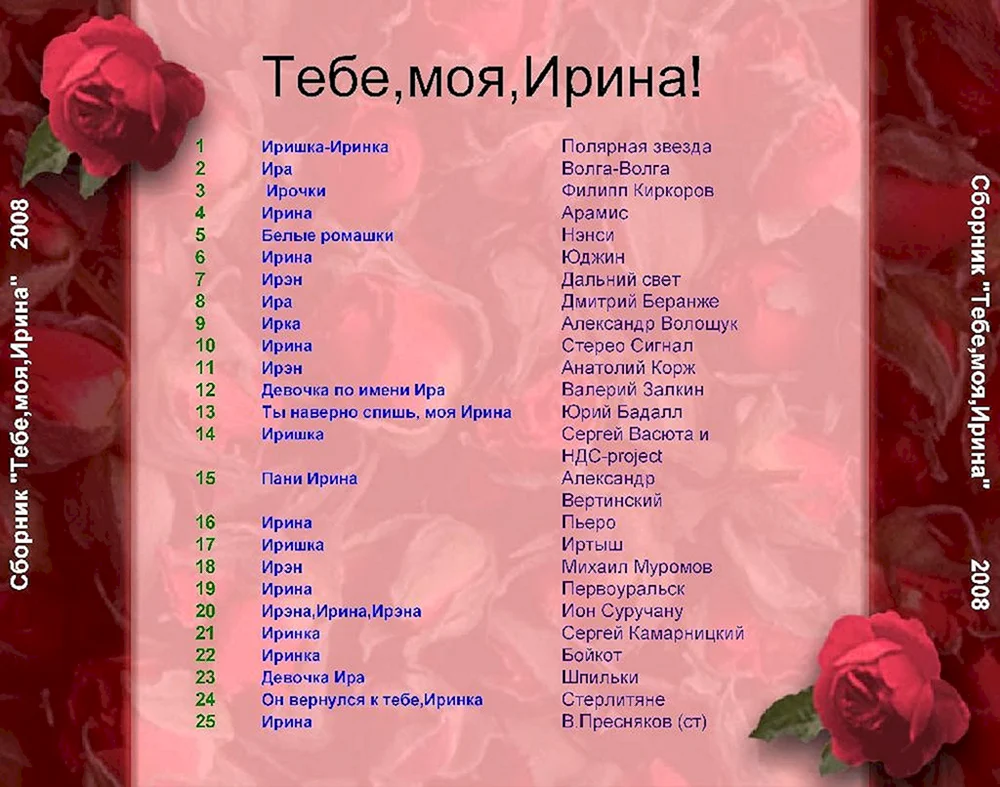 Картинка Иришка я тебя люблю (40 фото)