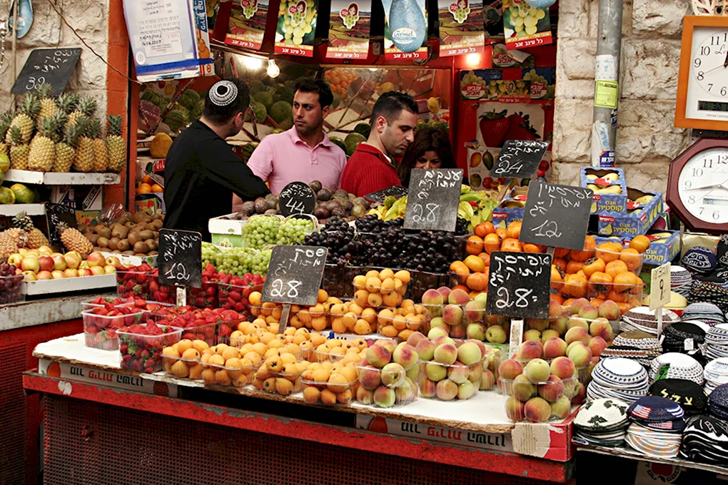 Рынок Махане Иегуда в Иерусалиме